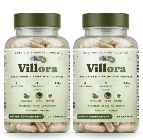 Two bottles of Villora